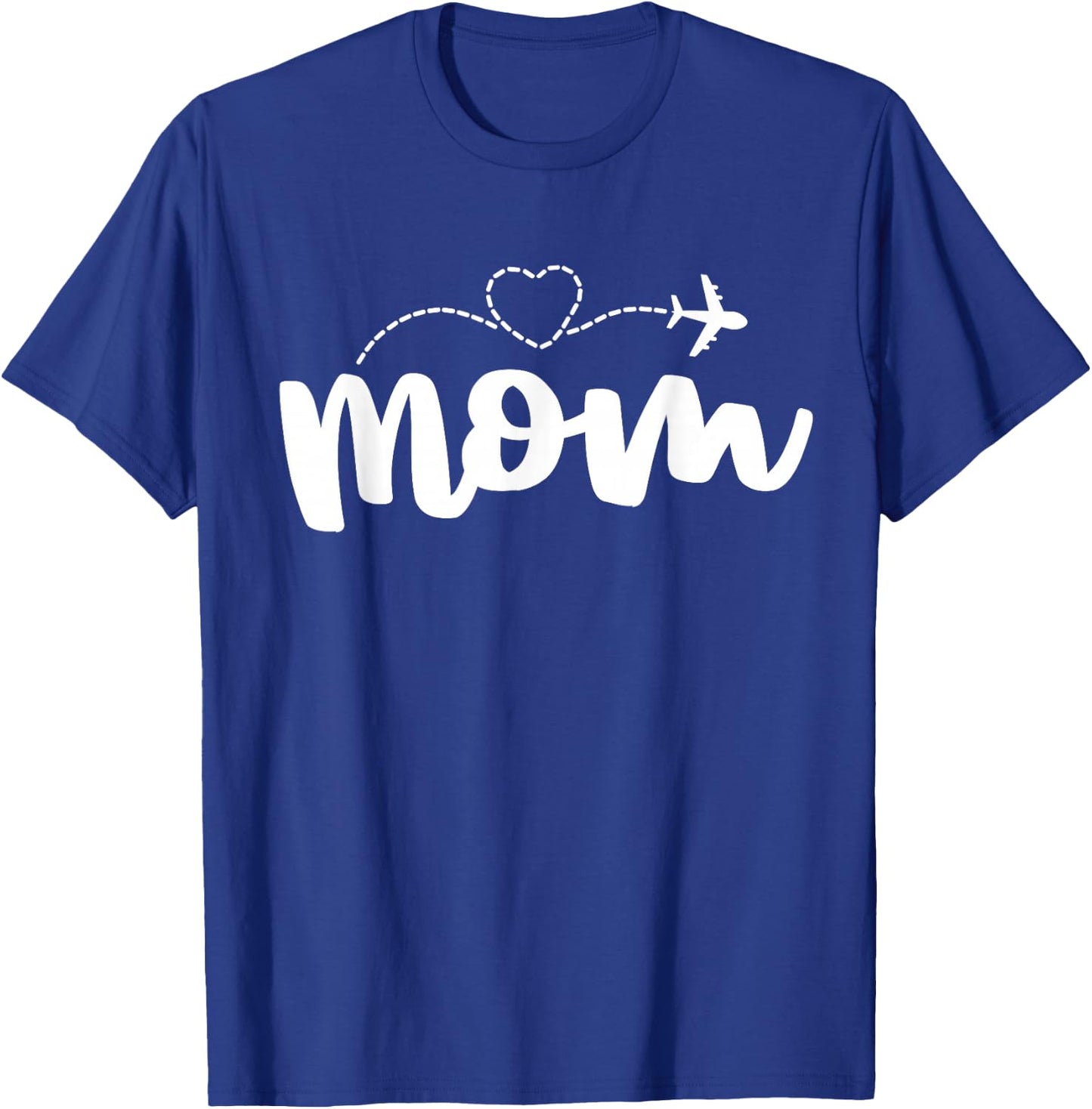 Mom Flight Attendant Shirts Cabin Crew Gift Mothers Day T-Shirt - T-Shirt | Royal