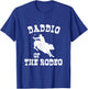 Daddio Of The Rodeo Fathers Day Cowboy Horse Bull Rider Dad T-Shirt - T-Shirt | Royal