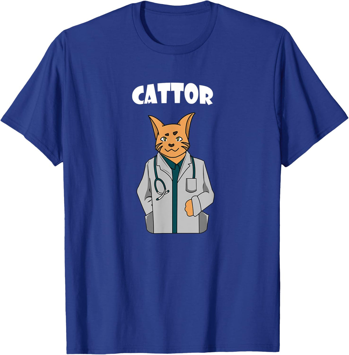 Cat Doctor Profession Cool Medical Animal Lovers Gift Women T-Shirt - T-Shirt | Royal