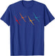 Glider Pilot Retro Plane Glider Airplane Sailplane Gliding T-Shirt - T-Shirt | Royal