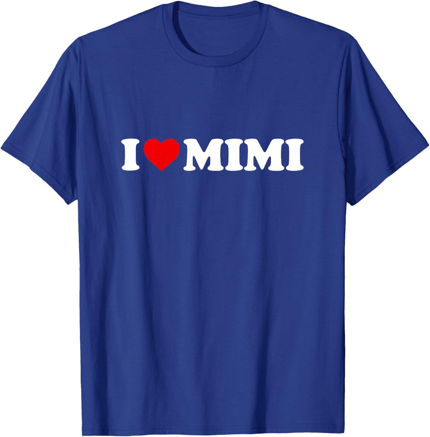 I Love Mimi Design For Boy Girl Toddler Children Youth T-Shirt - T-Shirt | Royal