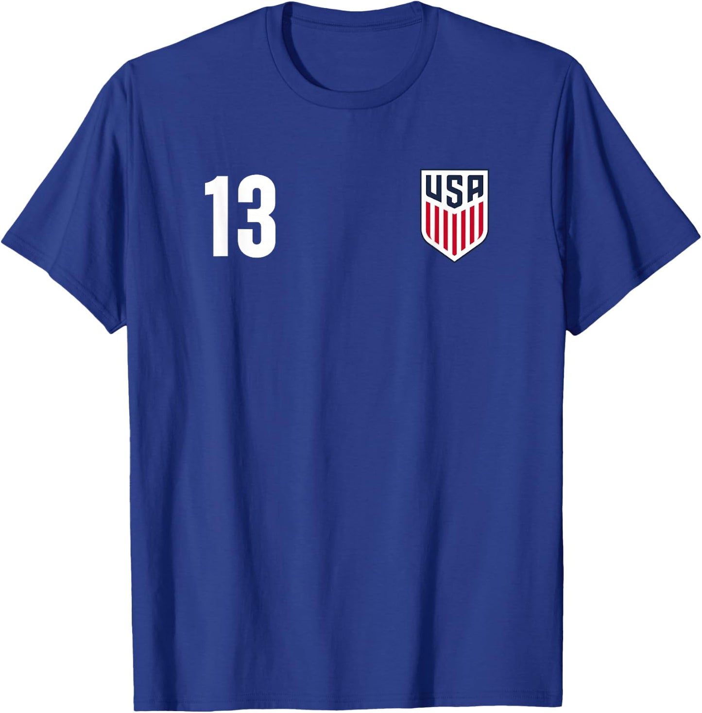 Officially Licensed US Soccer Tim Ream, Legacy #13 T-Shirt - T-Shirt | Royal