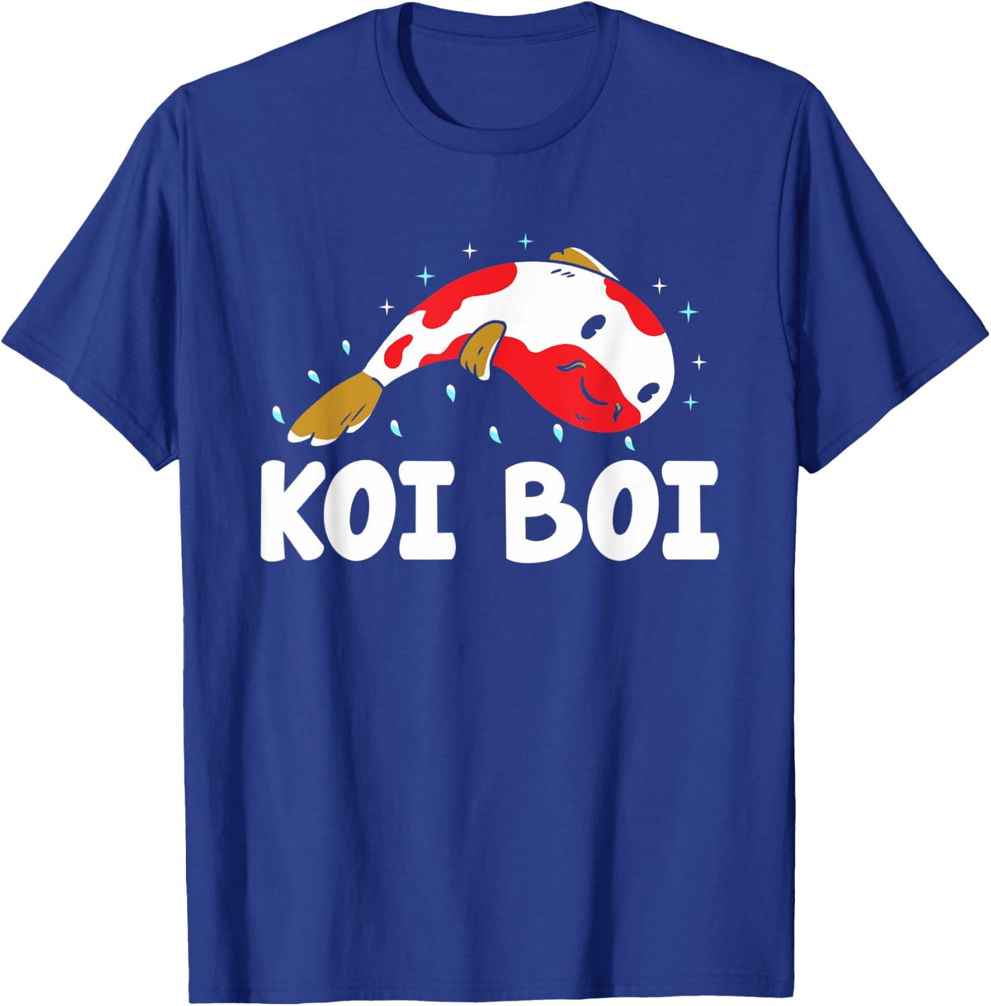 Koi Boi Fish - Koi Fish Breeding Koi Japanese Koi Fishing T-Shirt - T-Shirt | Royal