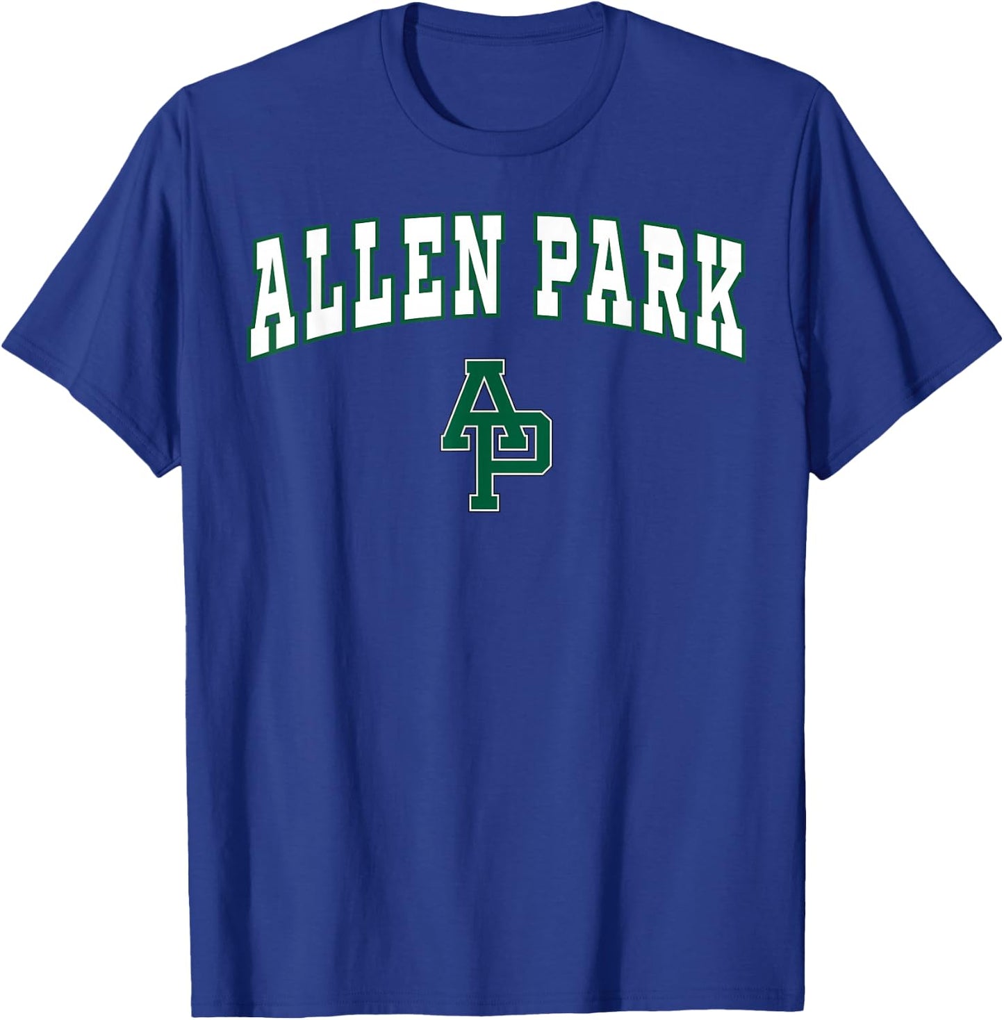 Allen Park High School Jaguars C2 T-Shirt - T-Shirt | Royal