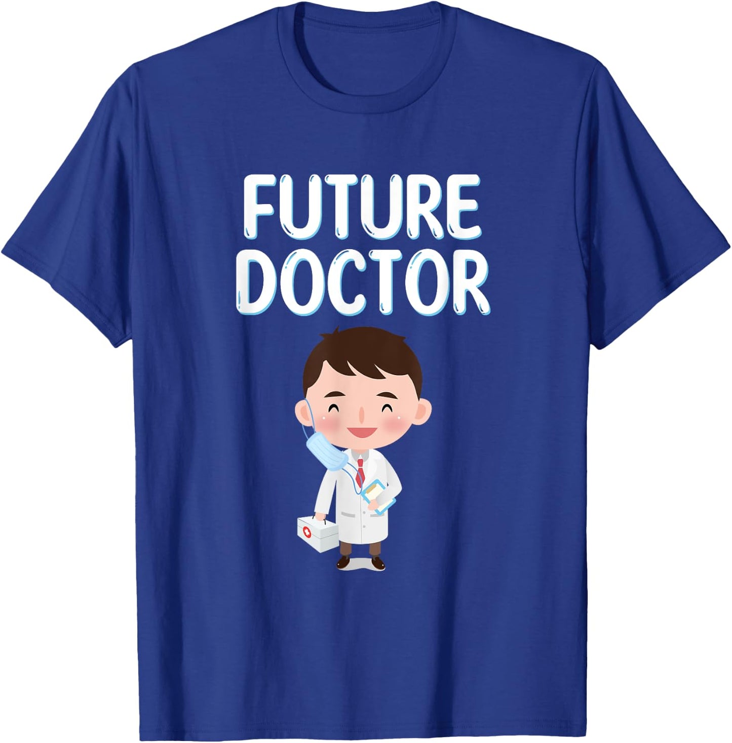 Future Doctor Pre Medicine Little Boy For Kids Boys T-Shirt - T-Shirt | Royal