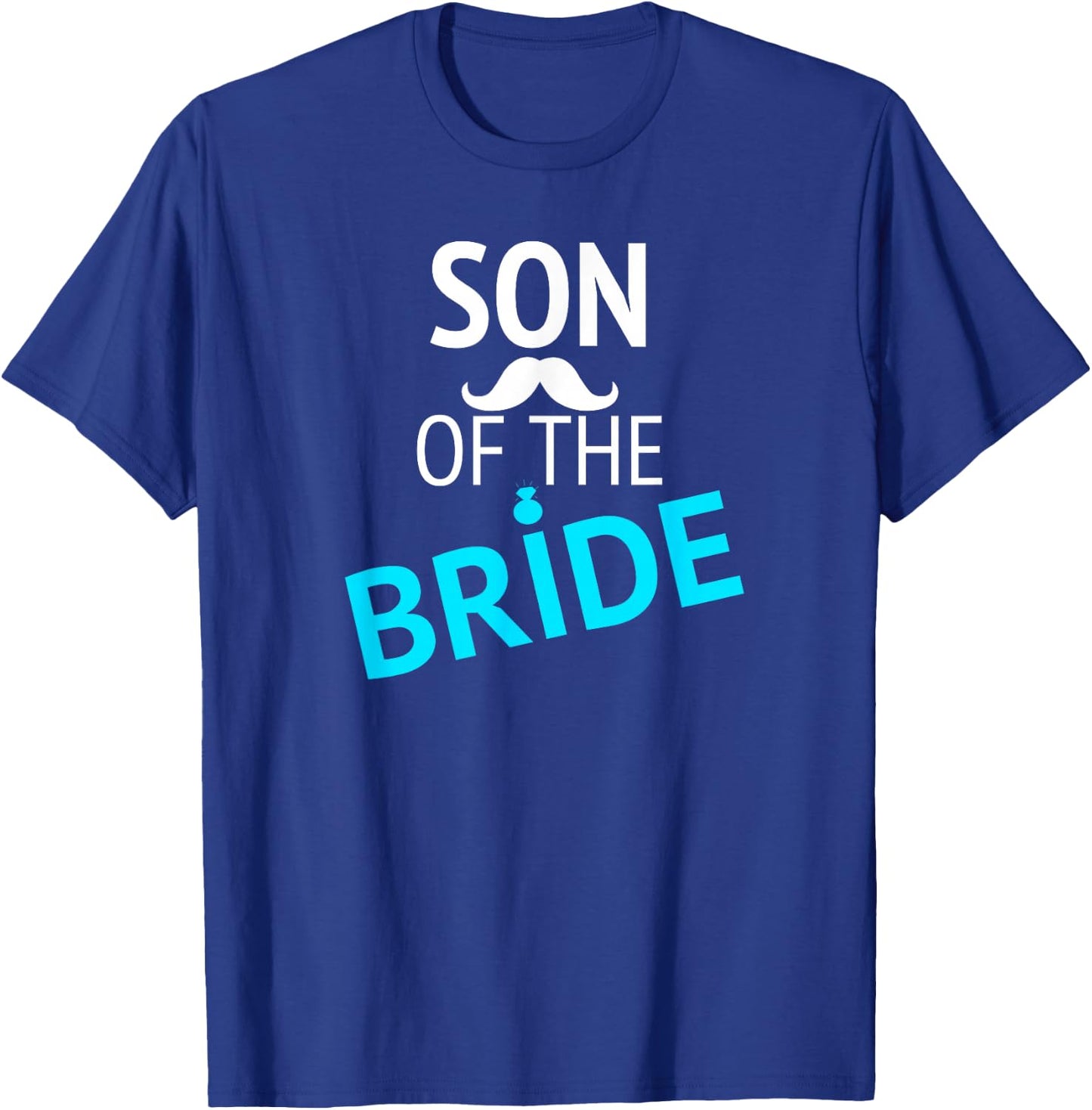Son of the Bride Wedding shirt Son Gift Men Boy T-Shirt - T-Shirt | Royal