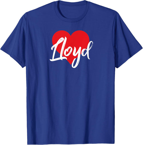 I Love Lloyd First Name I Heart Named