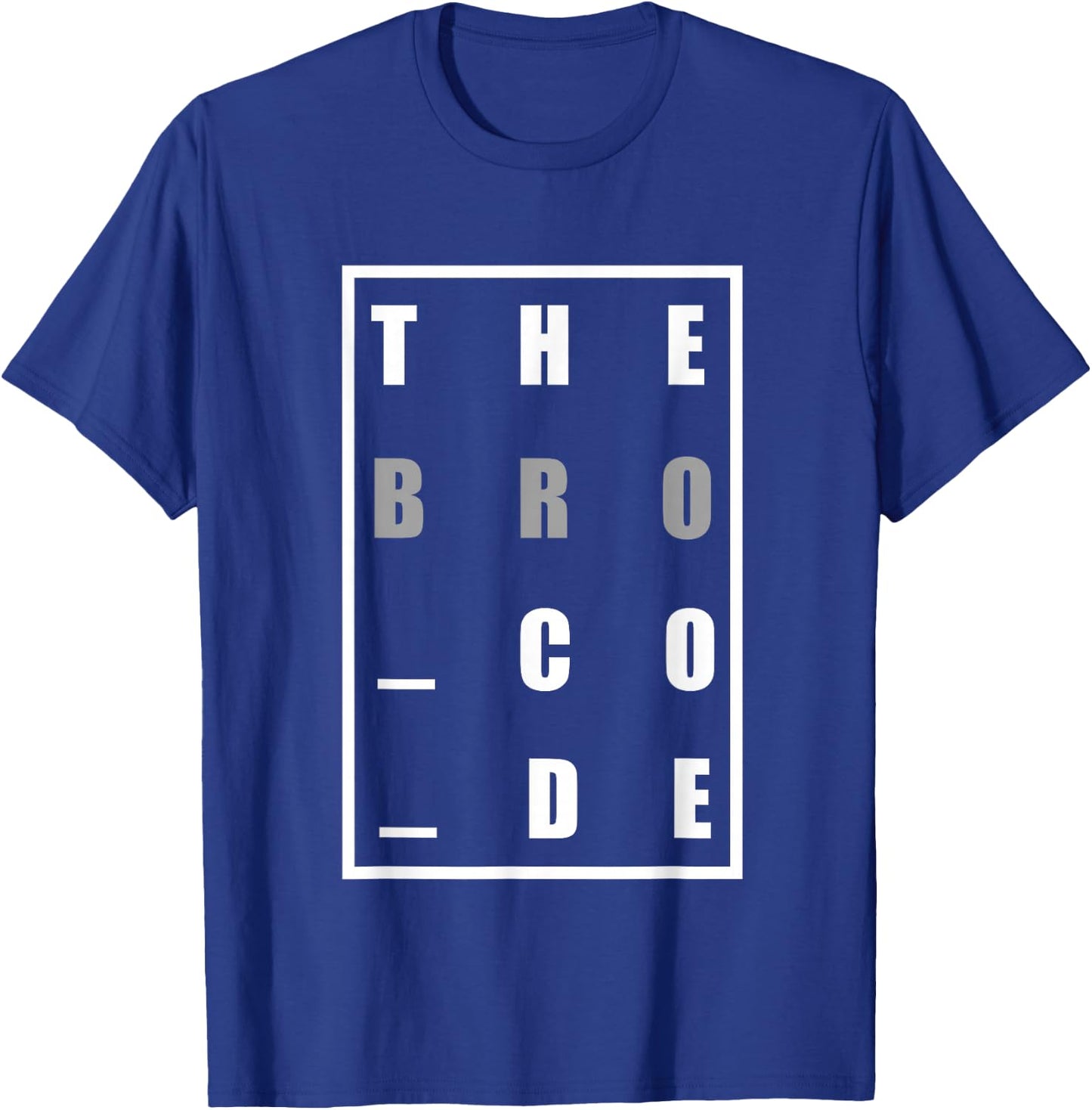 Bro Code Programming T-Shirt - T-Shirt | Royal