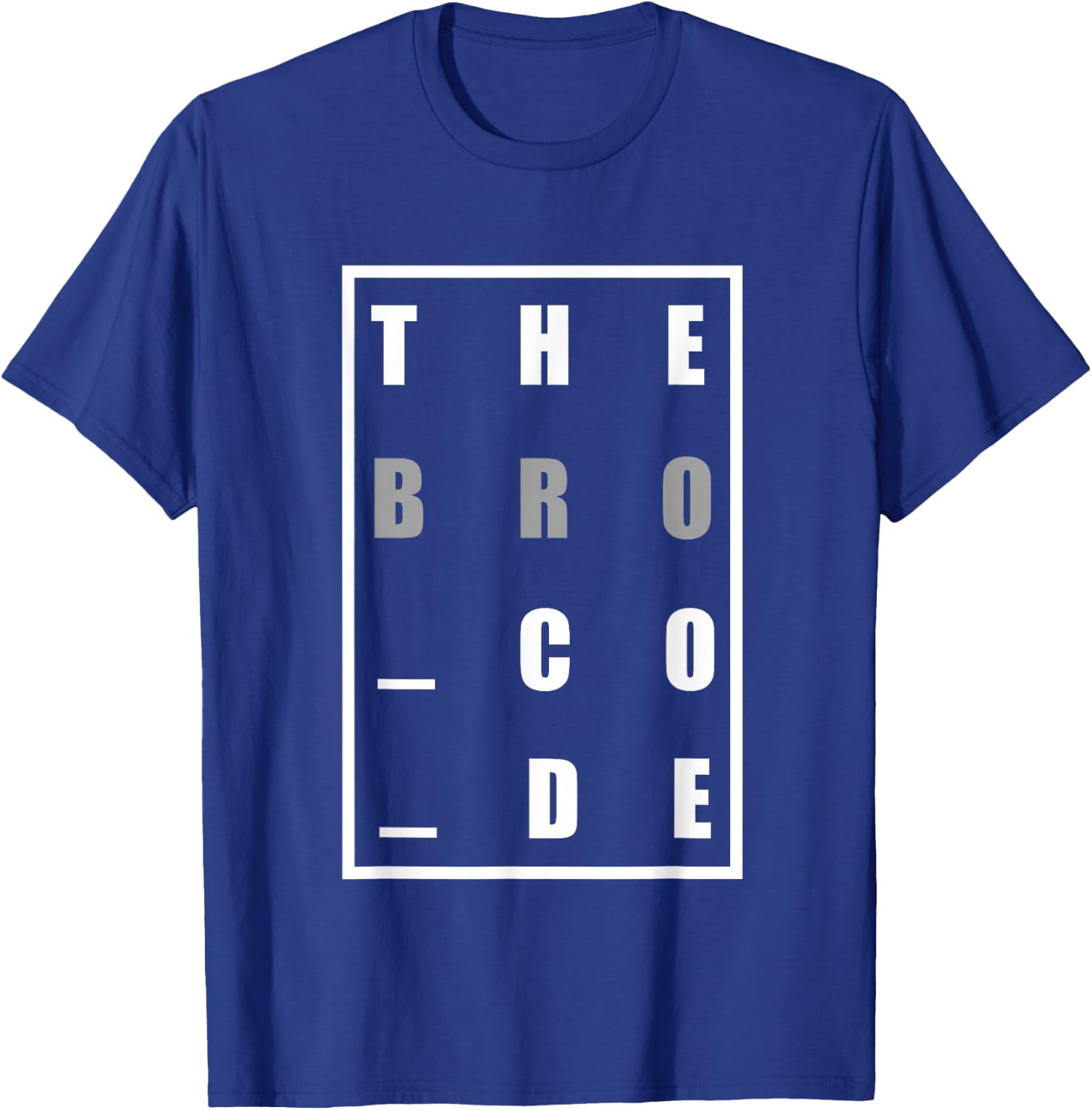 Bro Code Programming T-Shirt - T-Shirt | Royal