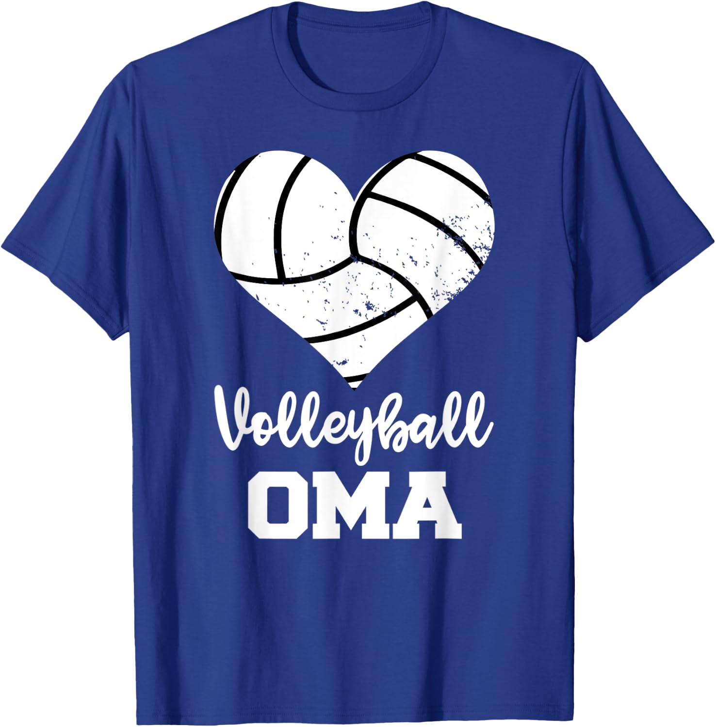 Volleyball Oma Funny Volleyball Player Oma T-Shirt - T-Shirt | Royal