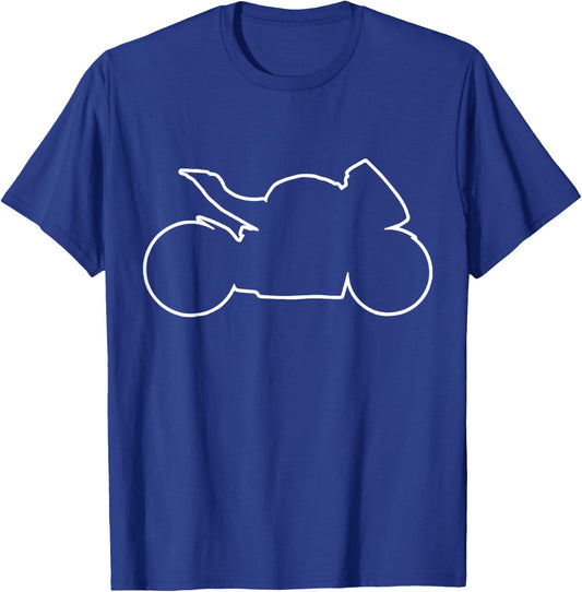 Motorcycle Racing Superbike Motorcyclist T-Shirt - T-Shirt | Royal