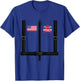 Kids Kids Easy Halloween Costume Idea - Space Astronaut T-Shirt - T-Shirt | Royal
