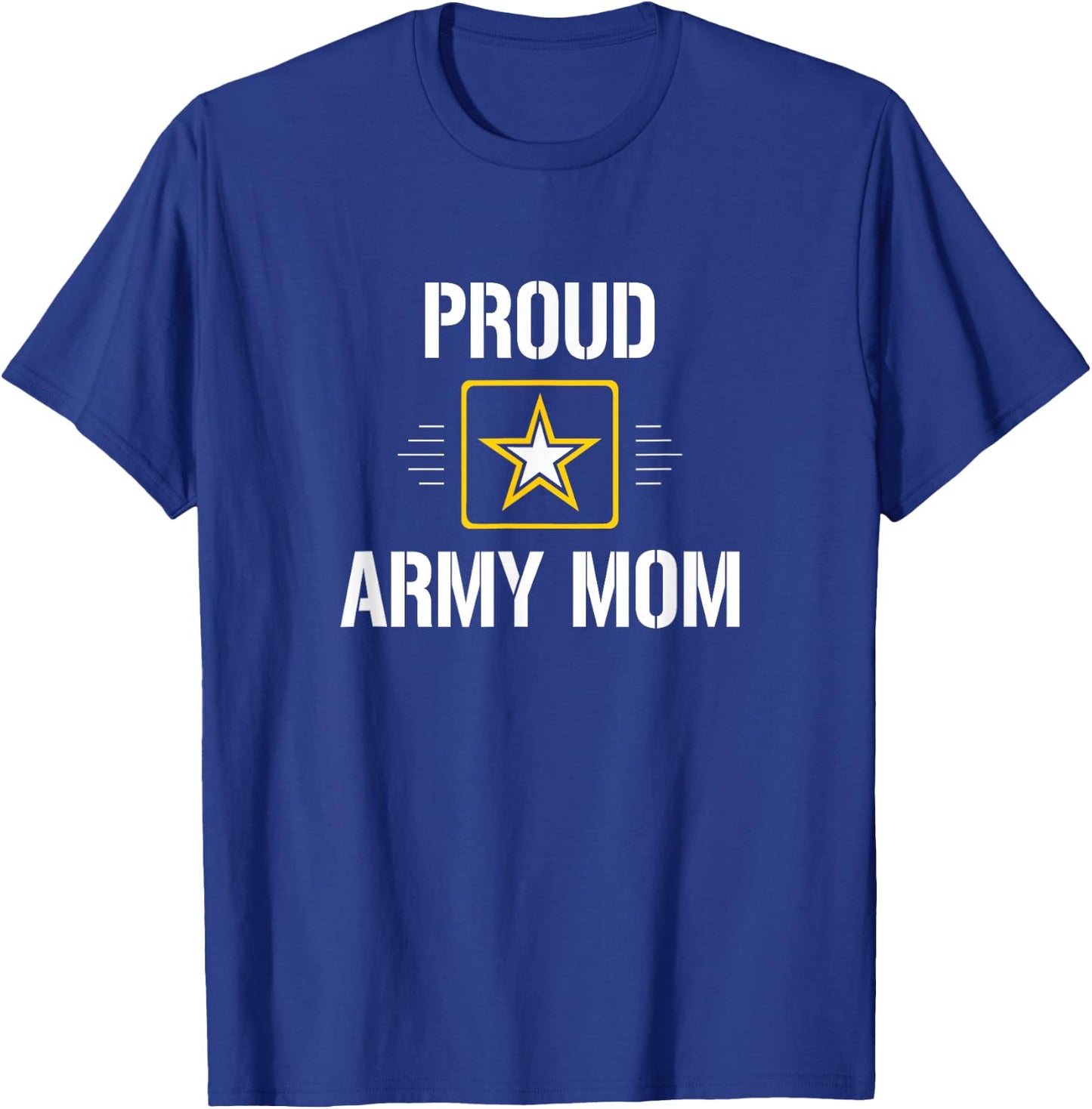 Proud Army Mom T-Shirt - T-Shirt | Royal