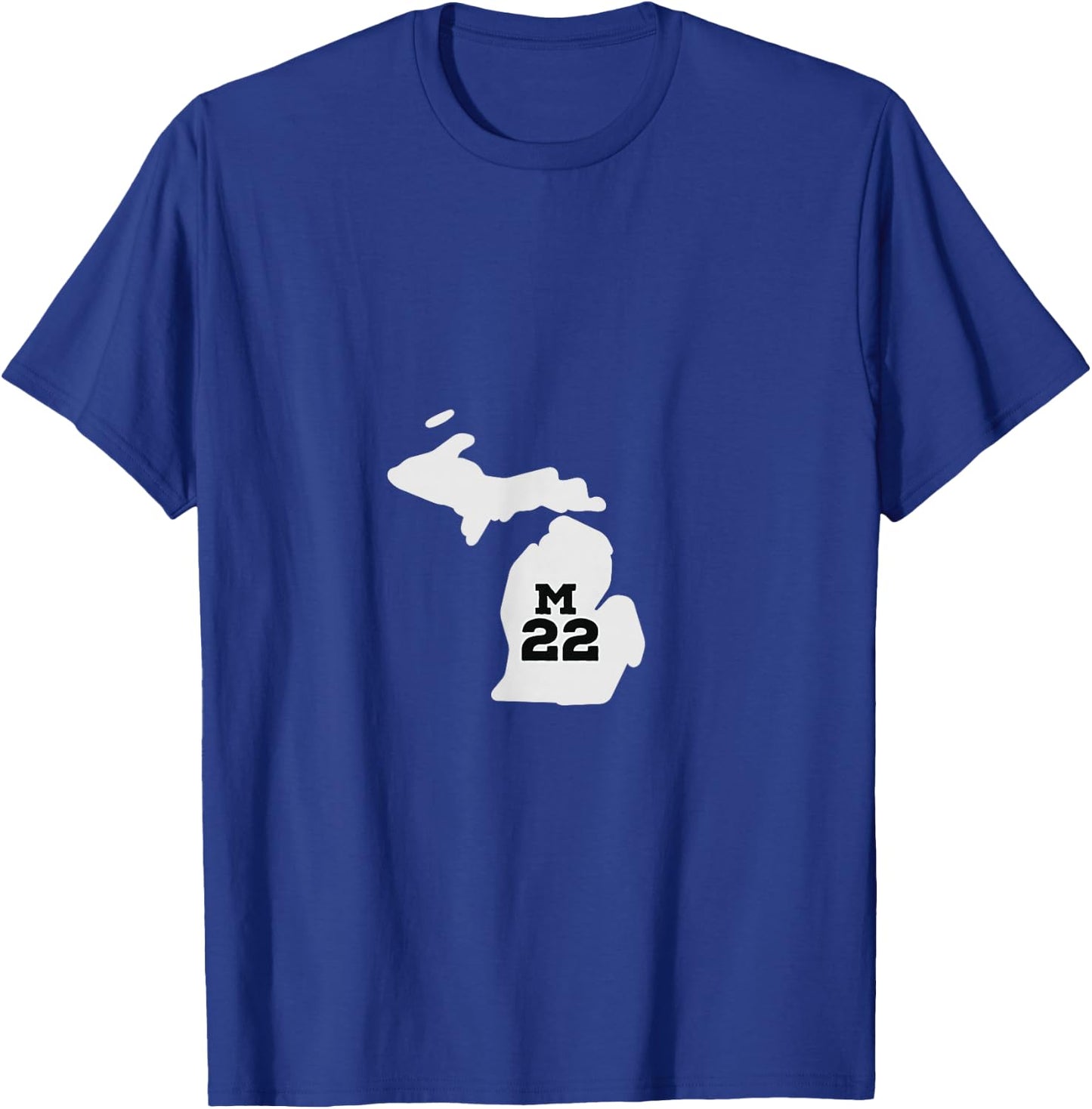Michigan M22 route T-Shirt - T-Shirt | Royal