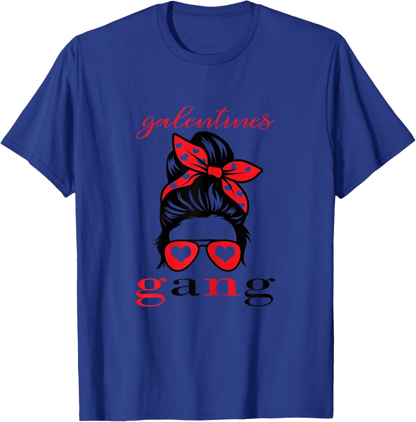 2023 Galentines Gang/valentine's Day Sunglasses Girl T-Shirt - T-Shirt | Royal