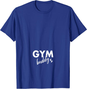 Gym Buddy Funny Pregnancy Workout Gifts For Pregnant Women T-Shirt - T-Shirt | Royal