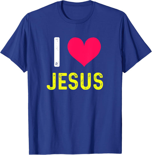 Christian, God and Jesus Christ Lover T-Shirt - T-Shirt | Royal
