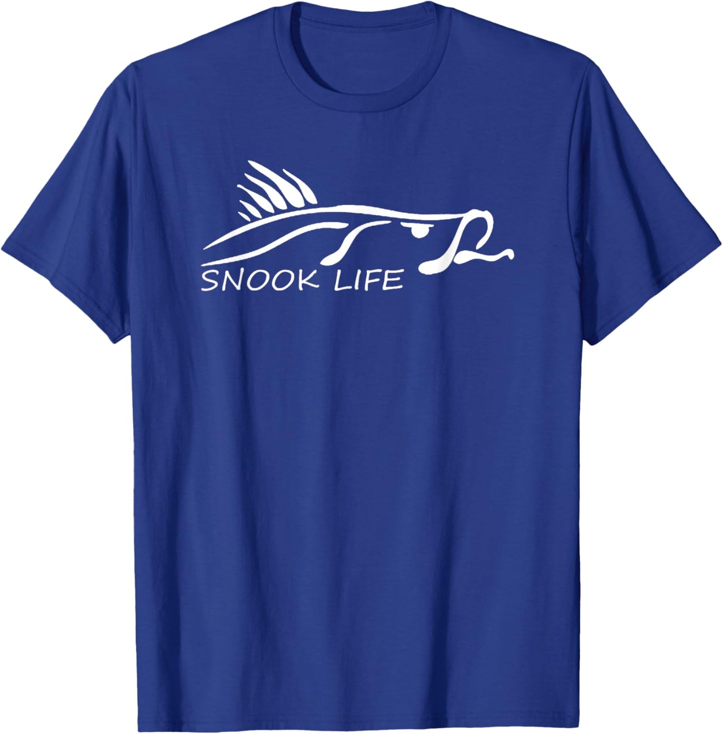 Snook Fishing - Saltwater Snook T-Shirt - T-Shirt | Royal