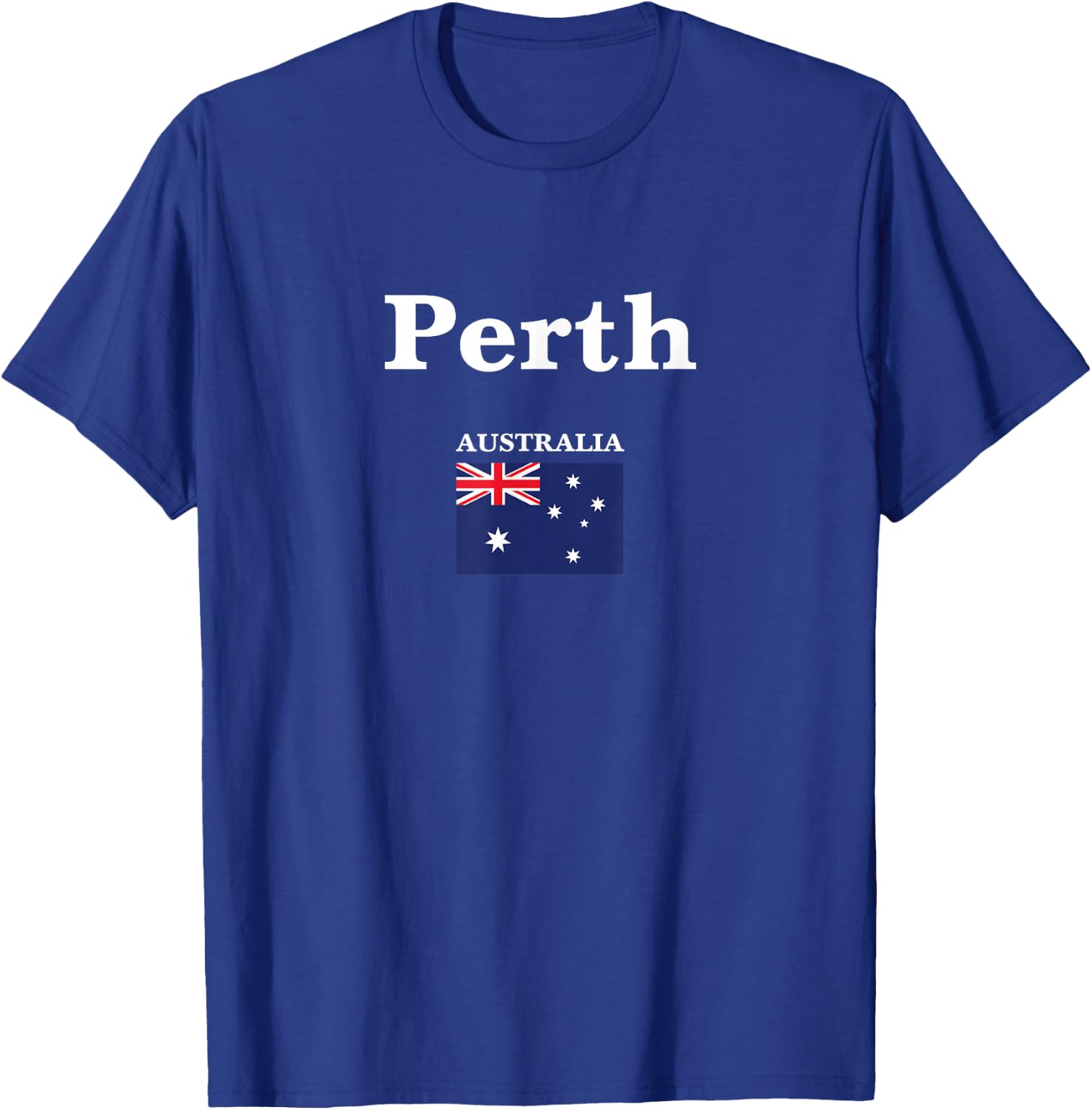 Perth city and the flag of Australia T-Shirt - T-Shirt | Royal