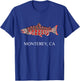 Monterey California Coho Salmon Fish Native American T-Shirt - T-Shirt | Royal