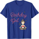 Birthday Girl Yoga Party T-Shirt - T-Shirt | Royal