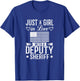 Deputy Sheriff Wife Police Chief Sheriff's Officer T-Shirt - T-Shirt | Royal