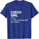 Czech Girl Definition Czech Republic Flag Country Language T-Shirt - T-Shirt | Royal