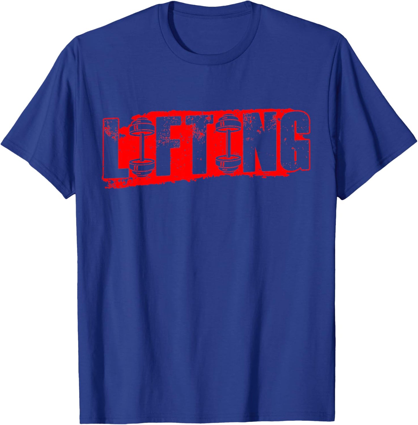 Lifting Weightlifting Lift Workout Gym T-Shirt - T-Shirt | Royal