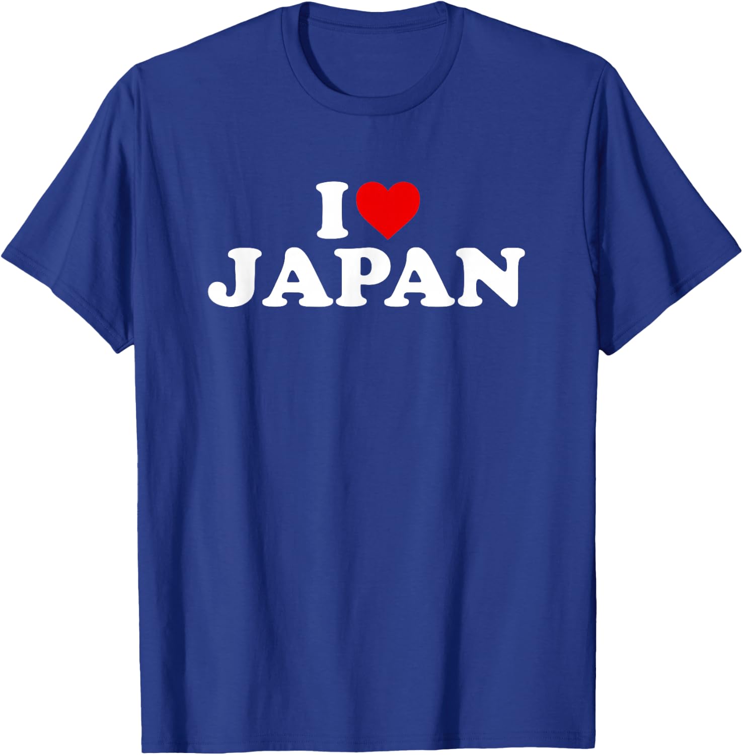 I Love Japan - Heart T-Shirt - T-Shirt | Royal
