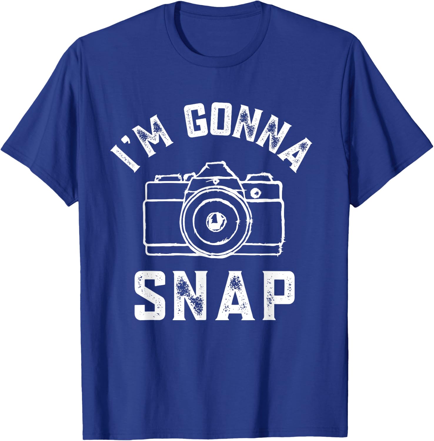 Photography Lover I'm Gonna Snap Funny Photographer Pun T-Shirt - T-Shirt | Royal