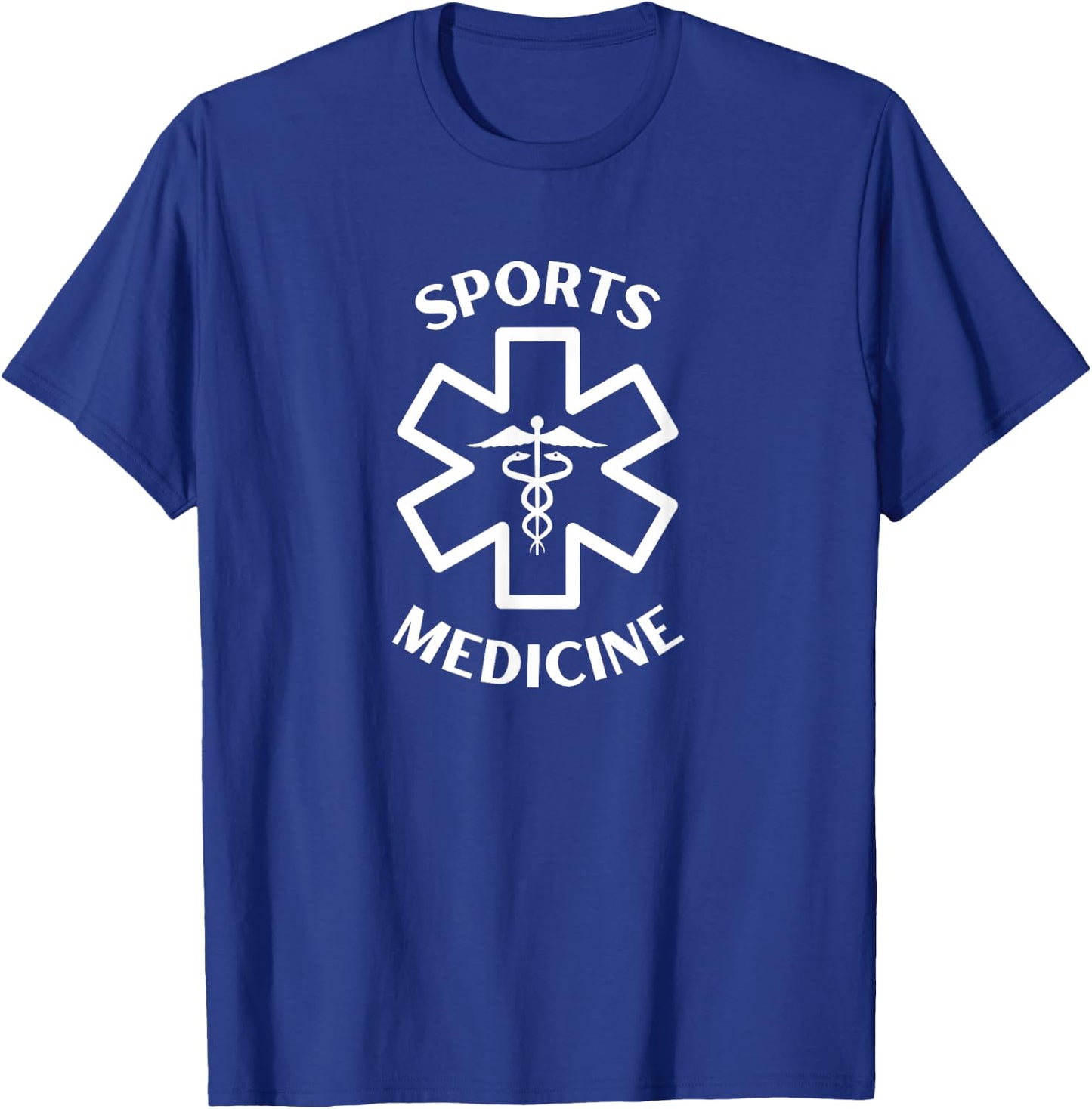 Sports medicine Doctor Nurse Medical Caduceus T-Shirt - T-Shirt | Royal