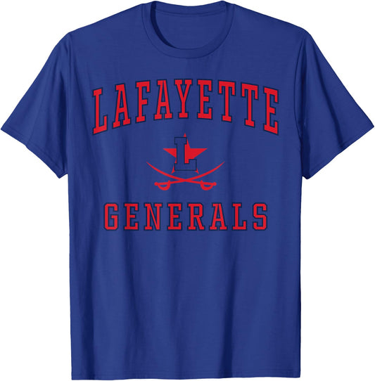 Lafayette High School Generals C1 T-Shirt - T-Shirt | Royal