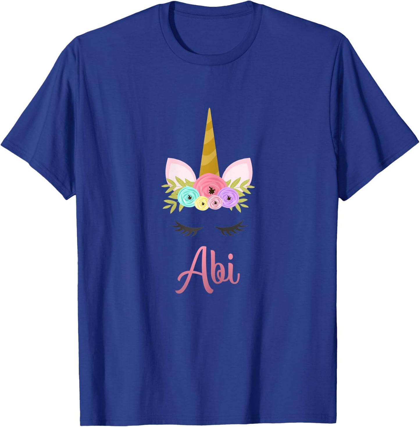 Abi Unicorn Girls T-Shirt - T-Shirt | Royal