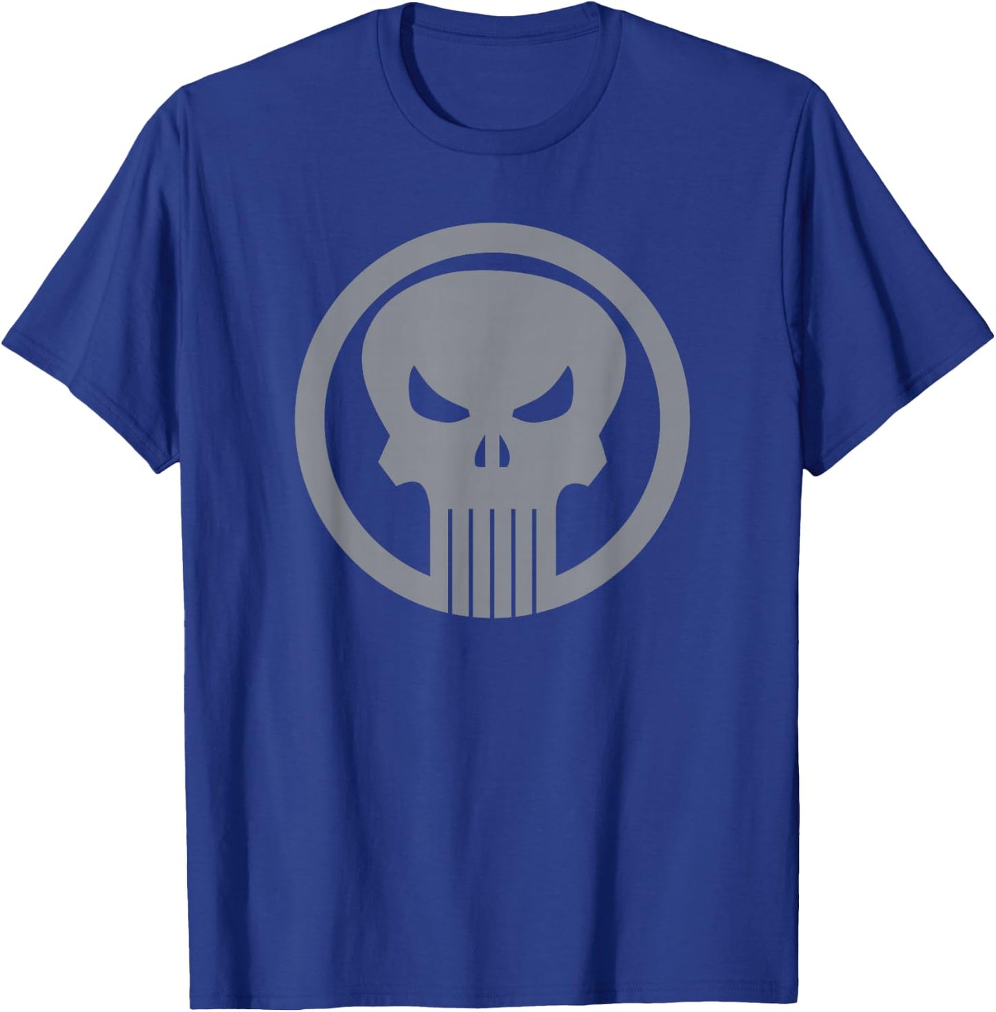 Marvel The Punisher Simple Logo T-Shirt - T-Shirt | Royal