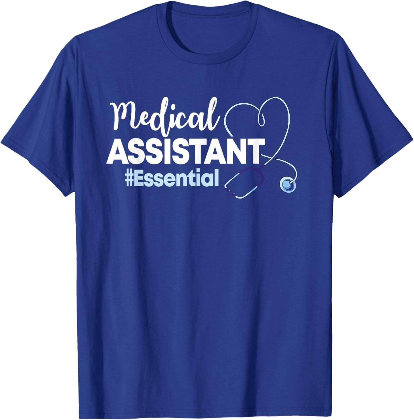 Medical Assistant Clinical Healthcare Officer Professional T-Shirt - T-Shirt | Royal