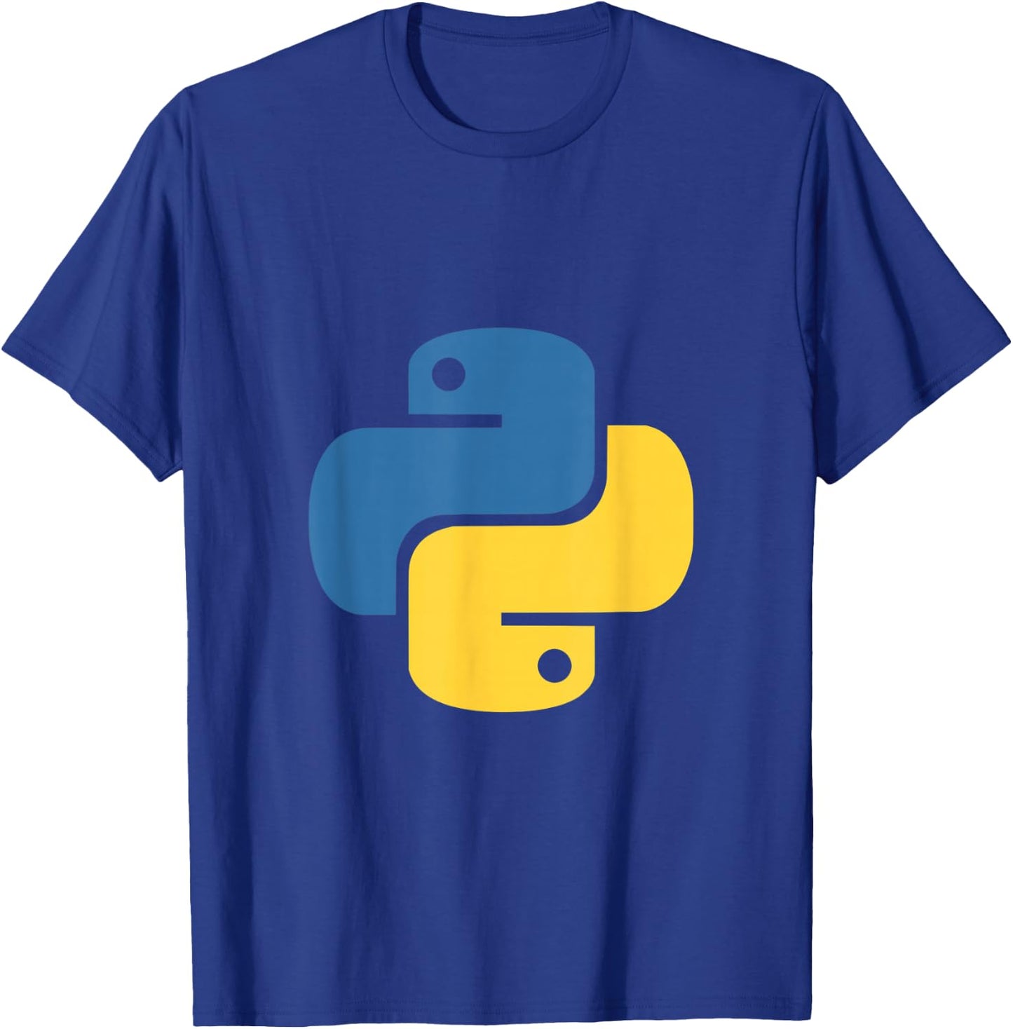 Python Logo for Engineers T-Shirt - T-Shirt | Royal