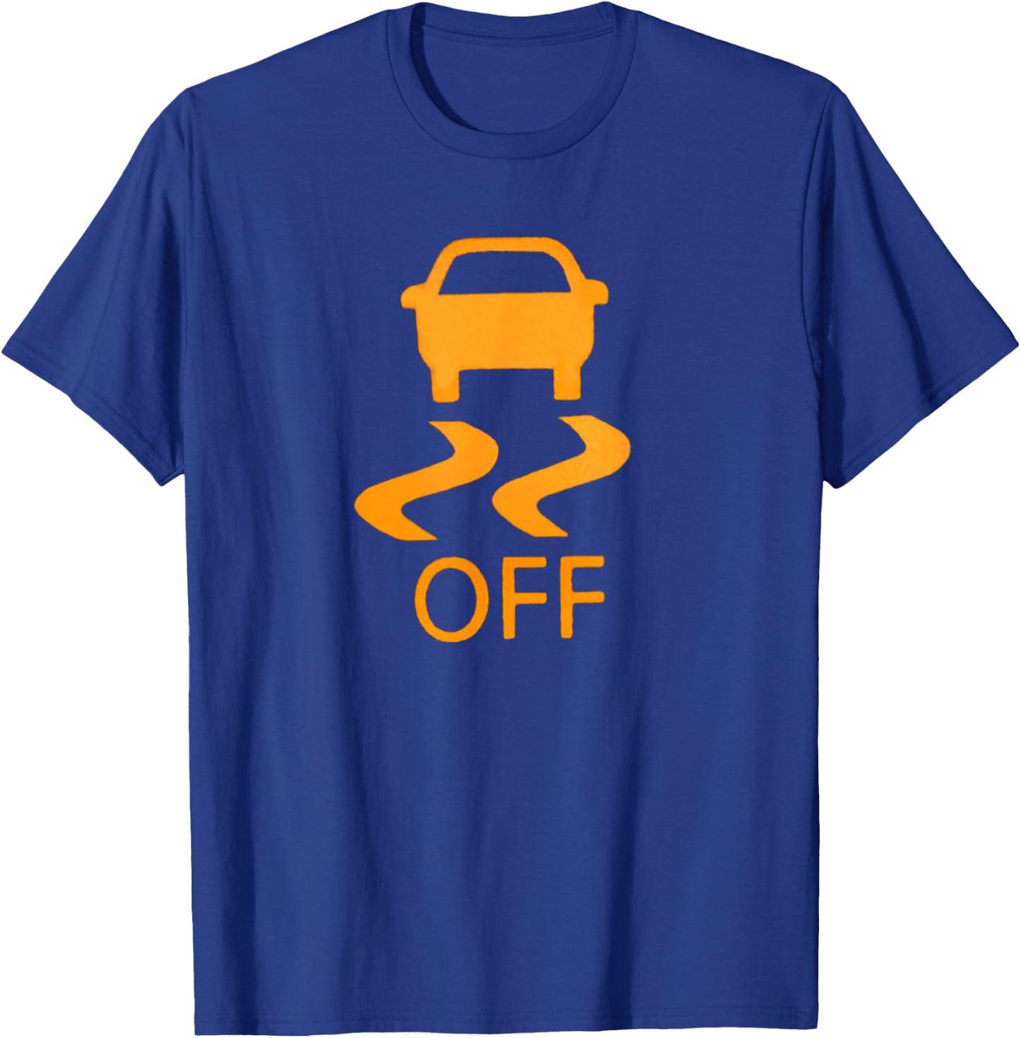Car Check Engine Light T Shirt T-Shirt - T-Shirt | Royal