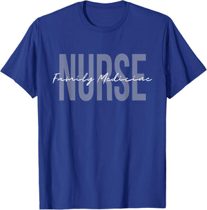 Family Medicine Nurse Women in Medicine RN Nurse T-Shirt - T-Shirt | Royal