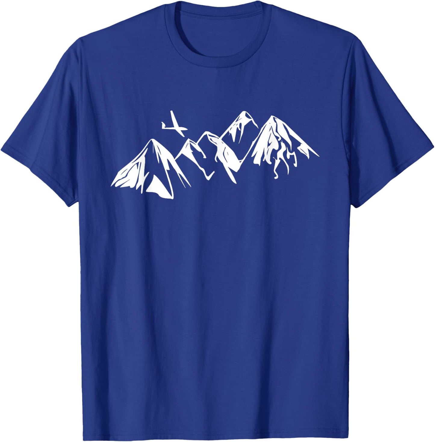 Glider Aviator Mountain Plane Gift Glider T-Shirt - T-Shirt | Royal