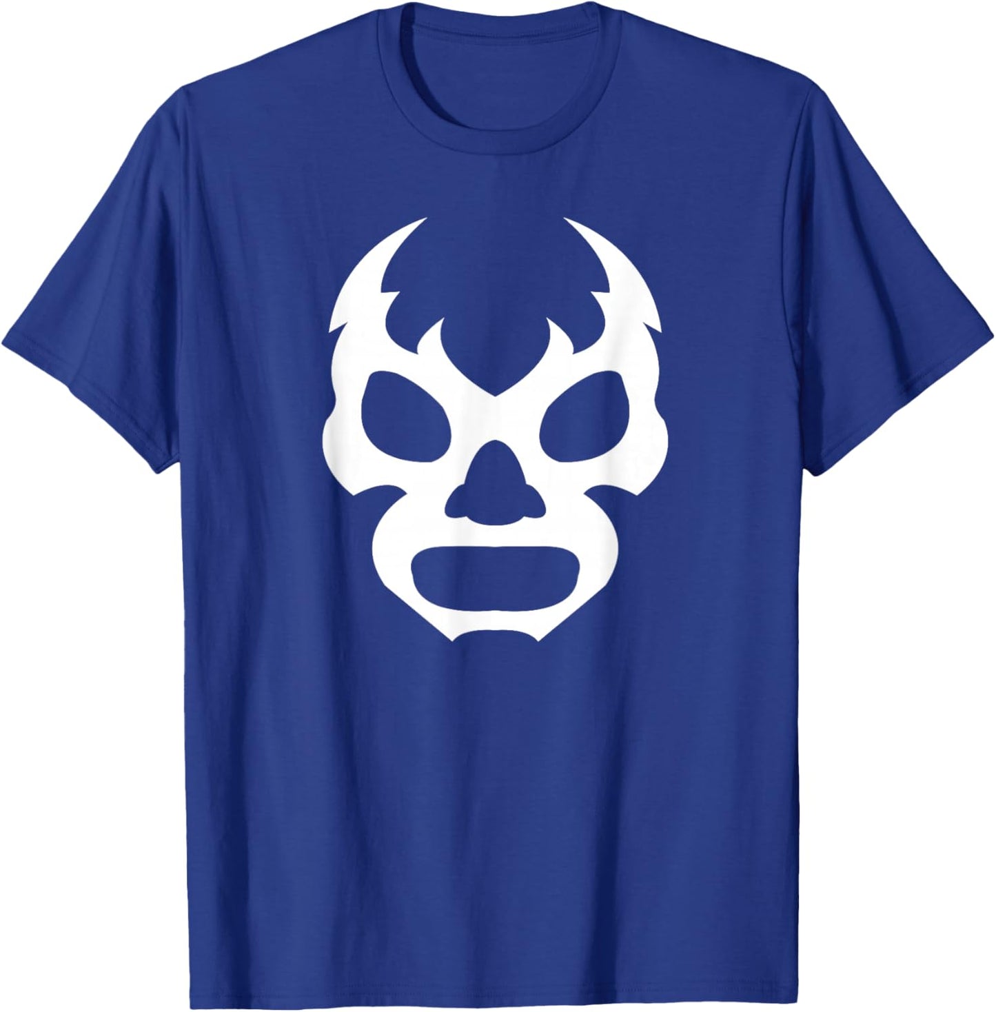 Lucha Libre Face Funny Mexican Wrestler Hero Gift T-Shirt - T-Shirt | Royal