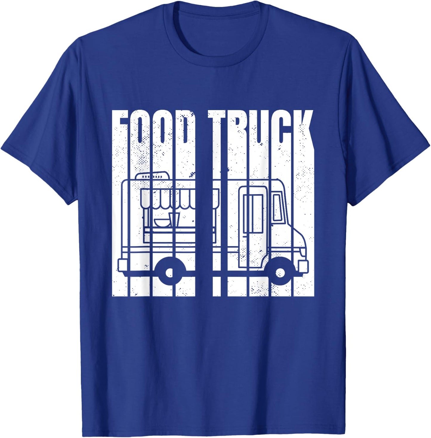 Vintage Food Truck T-Shirt - T-Shirt | Royal
