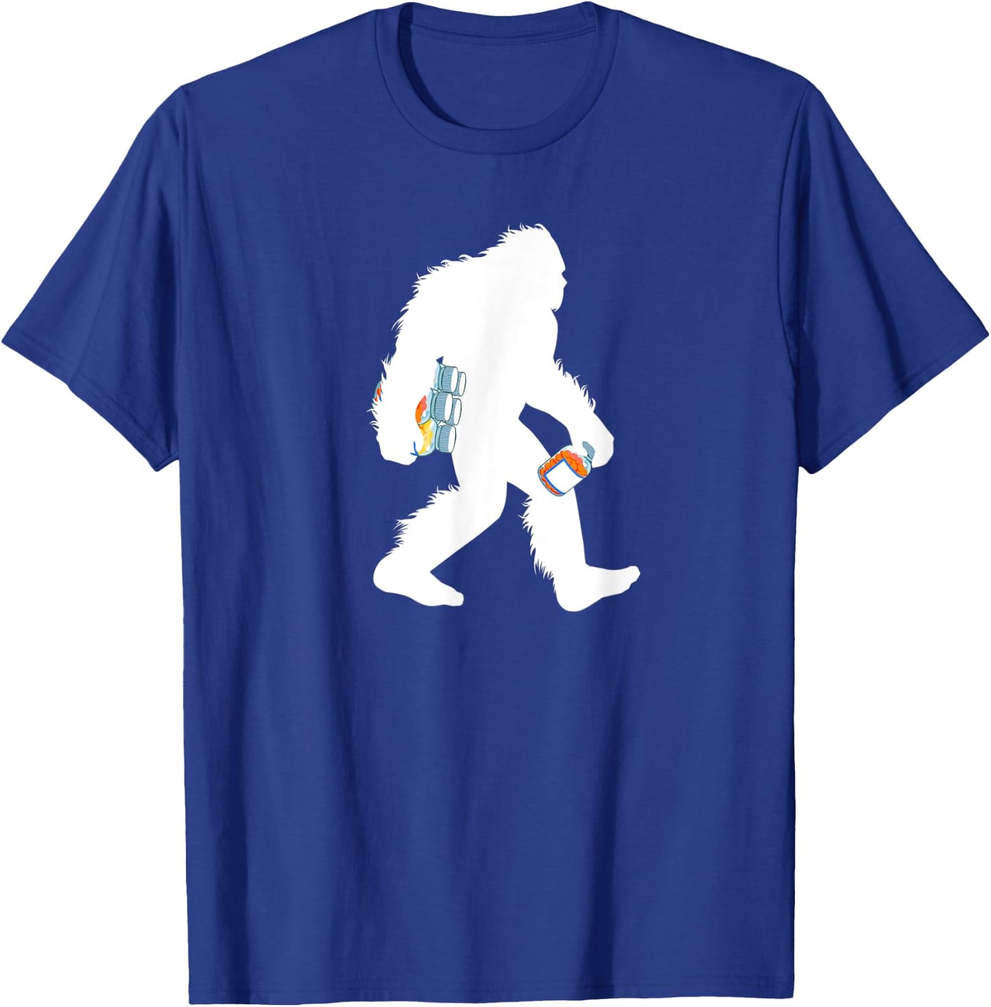 Bigfoot Pharmacist Cryptid Sasquatch Pharmacy Druggist T-Shirt - T-Shirt | Royal