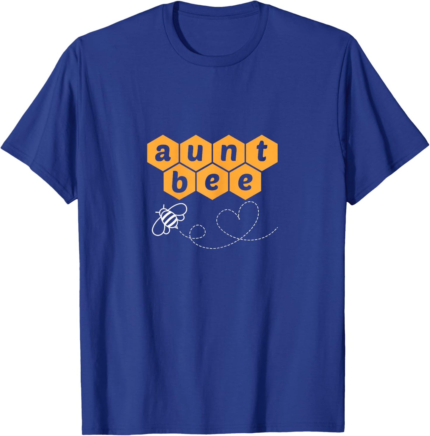 Aunt Bee Auntie Beekeeper Beekeeping Matching Family T-Shirt - T-Shirt | Royal