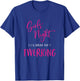Girls Night Out I'll Bring The Twerking Funny Matching Party T-Shirt - T-Shirt | Royal