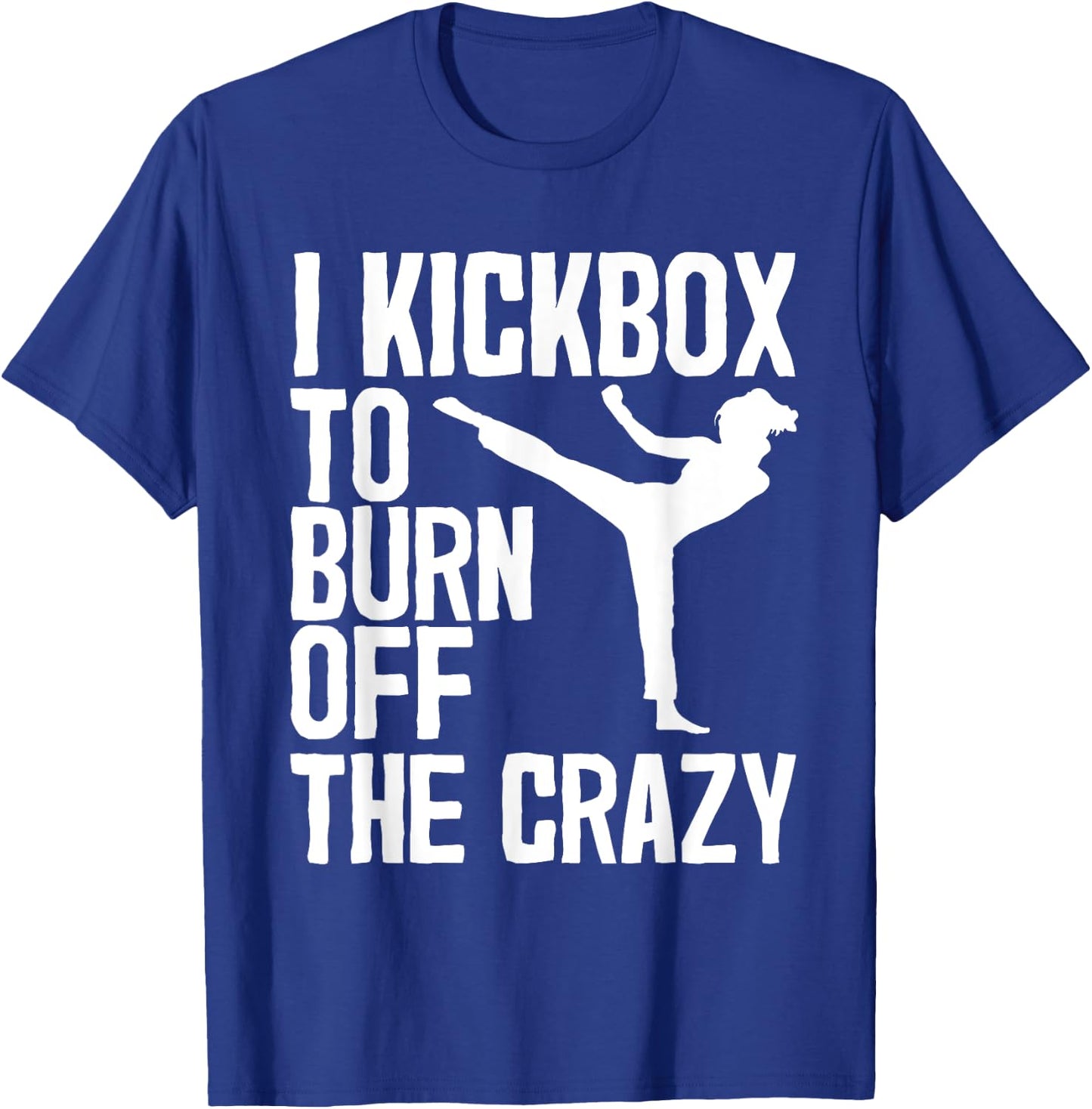 Cool Kickboxing Women Kickboxer Jab Workout Fitness T-Shirt - T-Shirt | Royal
