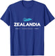 Zealandia - The Hidden Continent T-Shirt - T-Shirt | Royal