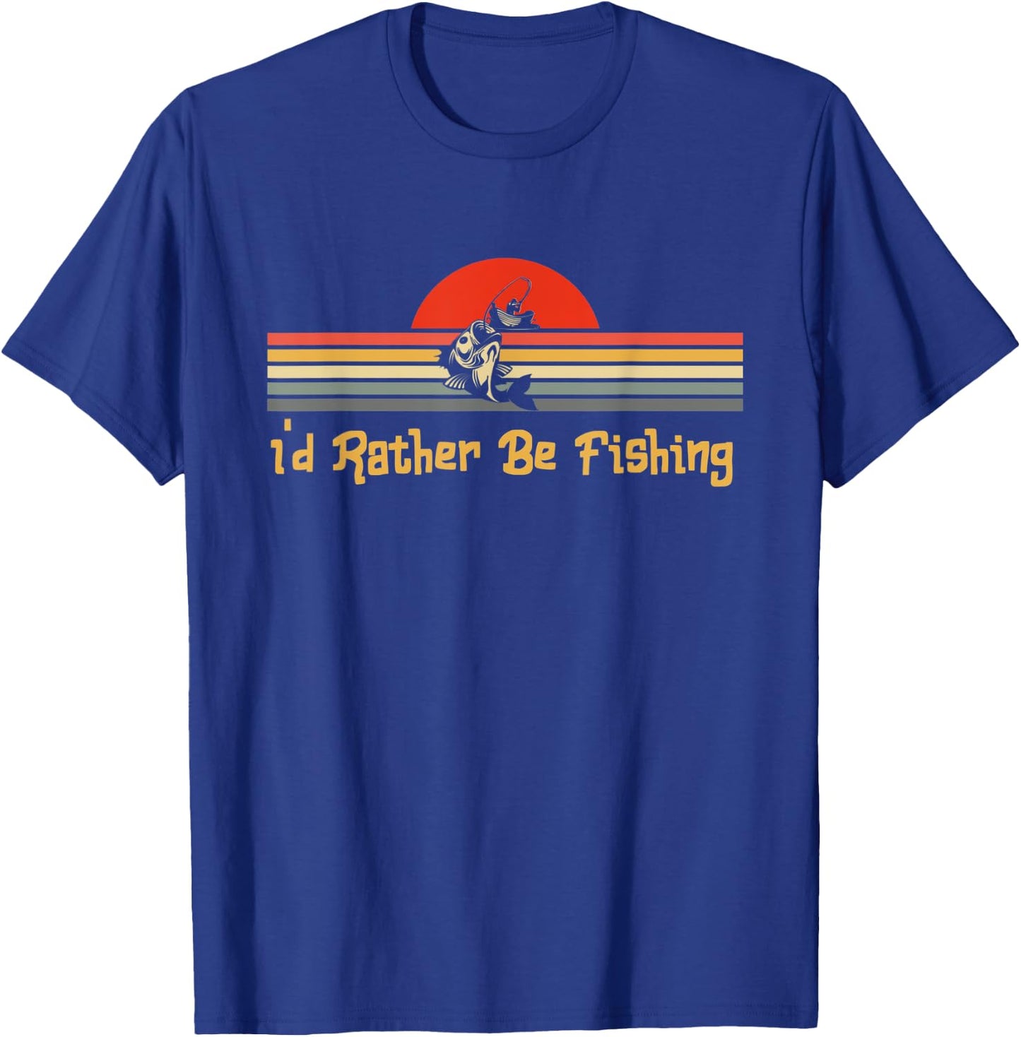 Fishing Apparel - Fishing T-Shirt - T-Shirt | Royal