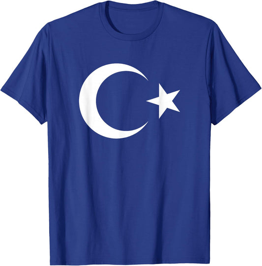 Turkish Flag Turk Bayragi Turkiye Turkey Flag T-Shirt - T-Shirt | Royal
