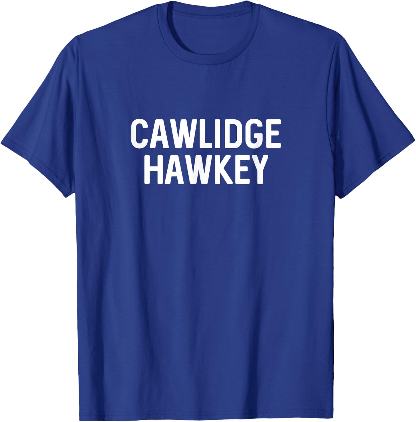 Cawlidge Hawkey Puck Stick Skating Rink T Shirt T-Shirt - T-Shirt | Royal