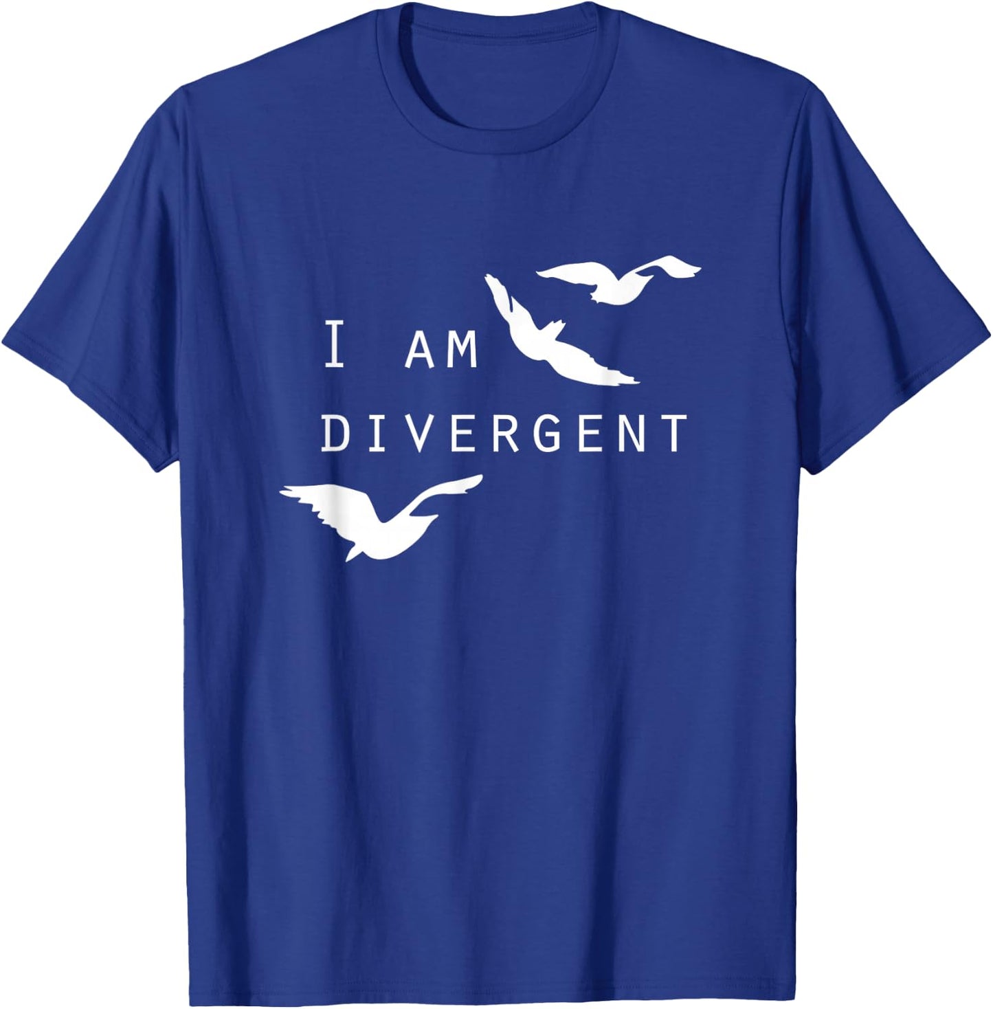 I am divergent, fantasy Book Lover T-Shirt - T-Shirt | Royal